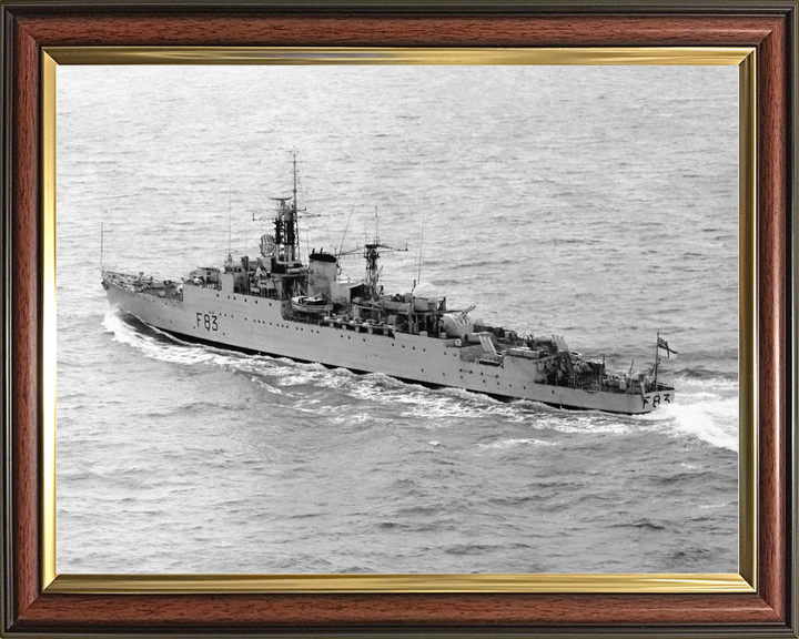 HMS Ulster F83 Type 15 Frigate 1957