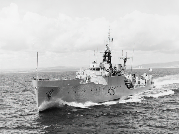 HMS Duncan F80 Blackwood Class Frigate July 1969