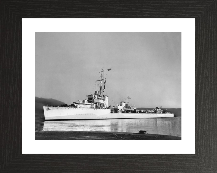 HMS Keppel D84 Thornycroft Type Flotilla Leader 1943 Photo Print - Posters, Prints, & Visual Artwork - by Hampshire Prints (image 2 of 9)