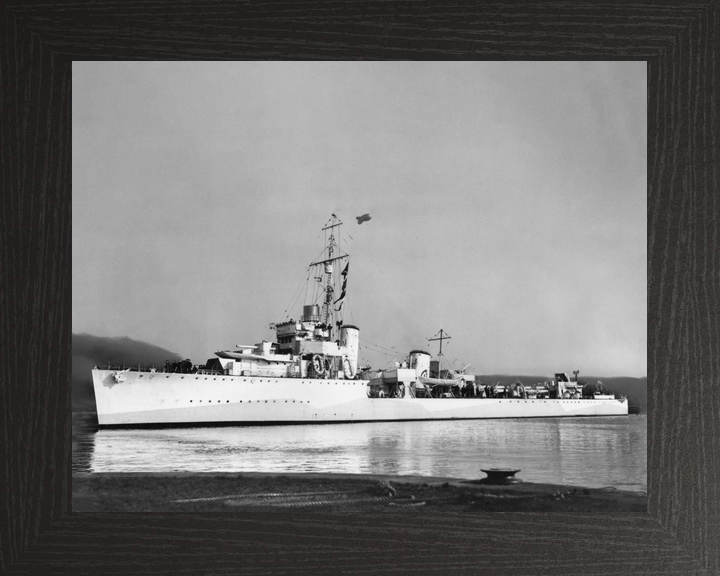 HMS Keppel D84 Thornycroft Type Flotilla Leader 1943 Photo Print - Posters, Prints, & Visual Artwork - by Hampshire Prints (image 3 of 9)