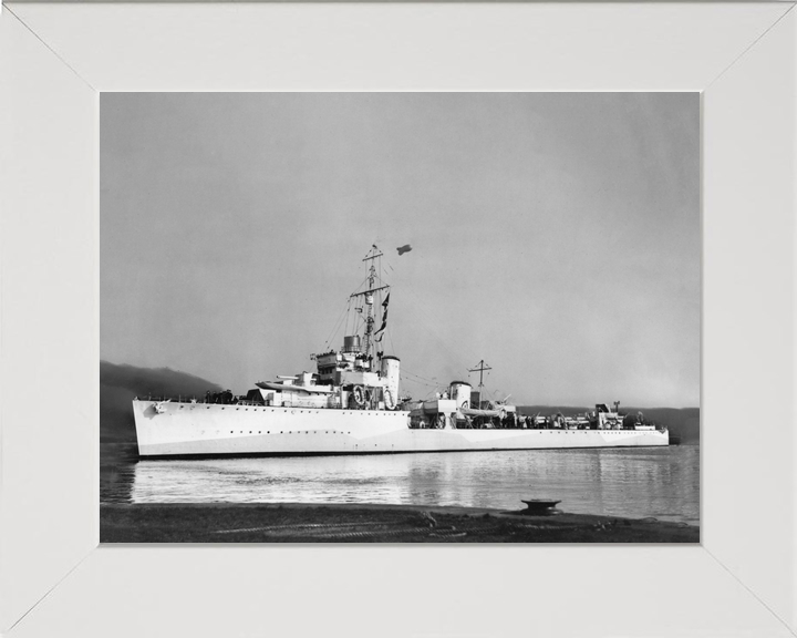 HMS Keppel D84 Thornycroft Type Flotilla Leader 1943 Photo Print - Posters, Prints, & Visual Artwork - by Hampshire Prints (image 5 of 9)