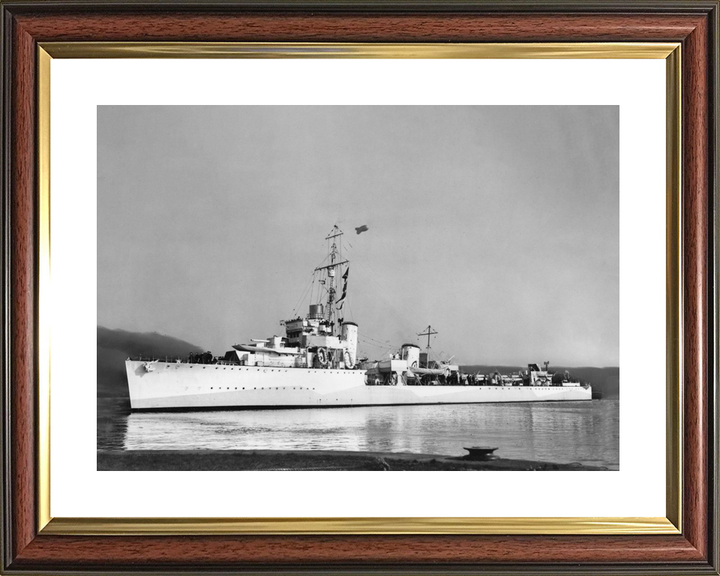 HMS Keppel D84 Thornycroft Type Flotilla Leader 1943 Photo Print - Posters, Prints, & Visual Artwork - by Hampshire Prints (image 8 of 9)