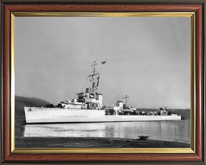 HMS Keppel D84 Thornycroft Type Flotilla Leader 1943 Photo Print - Posters, Prints, & Visual Artwork - by Hampshire Prints (image 9 of 9)