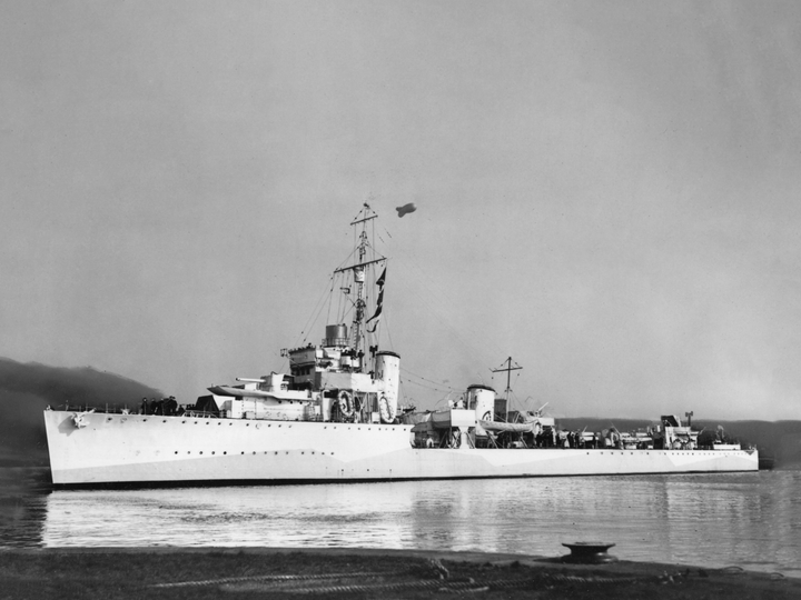 HMS Keppel D84 Thornycroft Type Flotilla Leader 1943 Photo Print - Posters, Prints, & Visual Artwork - by Hampshire Prints (image 1 of 9)