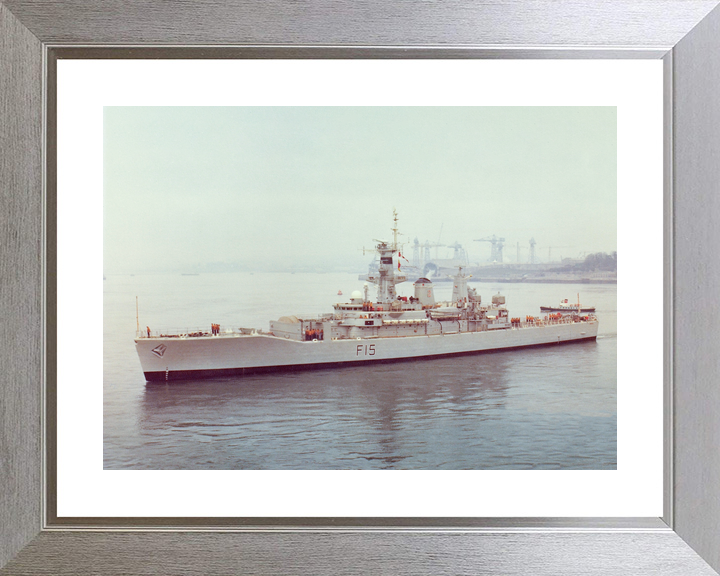 HMS Euryalus (F15) Royal Navy Leander Class Frigate Leaving Harbour Photo Print Wall Art Decor - Posters, Prints, & Visual Artwork - by Hampshire Prints (image 6 of 9)