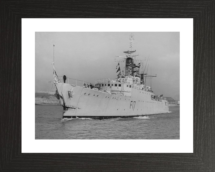 HMS Ulysses F17 Type 15 Frigate 1958 Photo Print - Posters, Prints, & Visual Artwork - by Hampshire Prints (image 2 of 9)