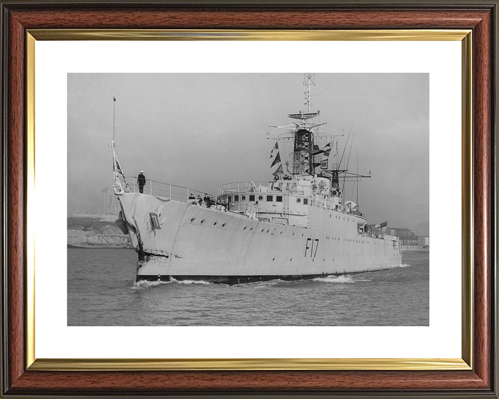HMS Ulysses F17 Type 15 Frigate 1958 Photo Print - Posters, Prints, & Visual Artwork - by Hampshire Prints (image 8 of 9)