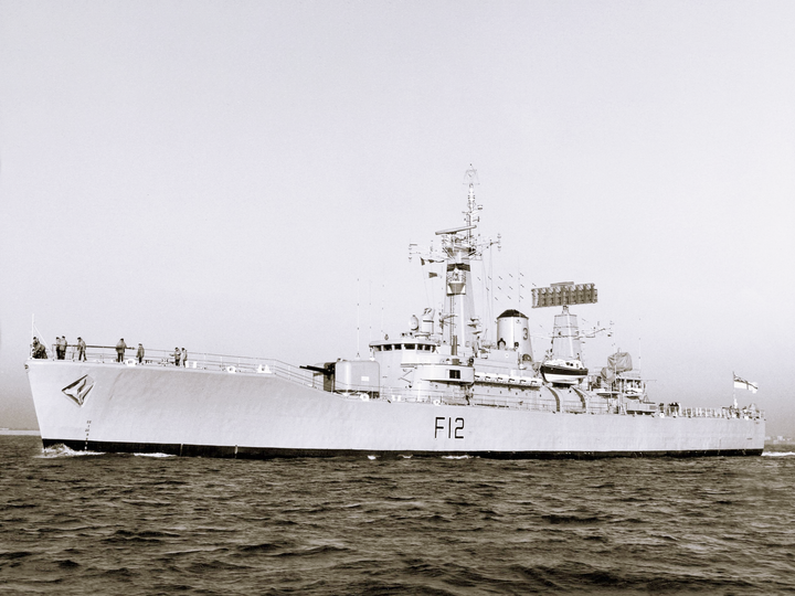 HMS Achilles (F12) Royal Navy Leander Class Frigate Photo Print At Sea Warship Wall Art Posters, Prints, & Visual Artwork Hampshire Prints 6 x 4 No Frame No