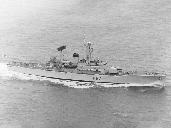 HMS Andromeda F57 Leander Class Frigate May 1971