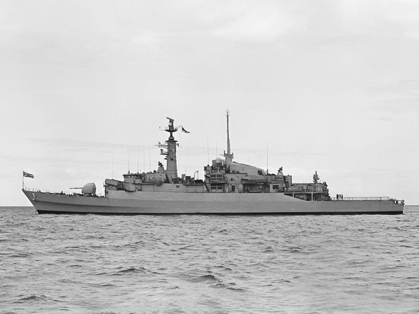 HMS Antelope F170 Type 21 Frigate 1982