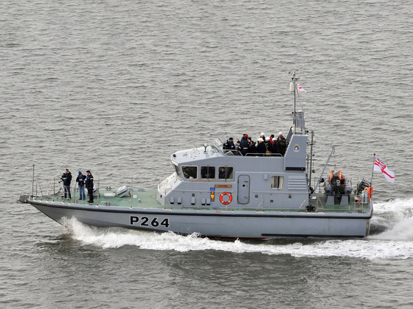 HMS Archer P264 Archer Class P2000 Patrol Vessel February 2010