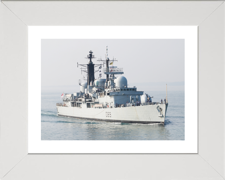 HMS Exeter (D89) Royal Navy Type 42 Destroyer Starboard Bow View Photo Print Wall Art Decor - Posters, Prints, & Visual Artwork - by Hampshire Prints (image 4 of 9)