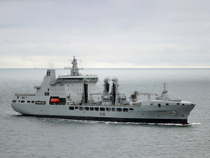 RFA Tidespring A136 | Photo Print | Framed Print | Tide class | Tanker | Royal Fleet Auxiliary Hampshire Prints