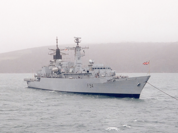 HMS Brave F94 Type 22 Frigate