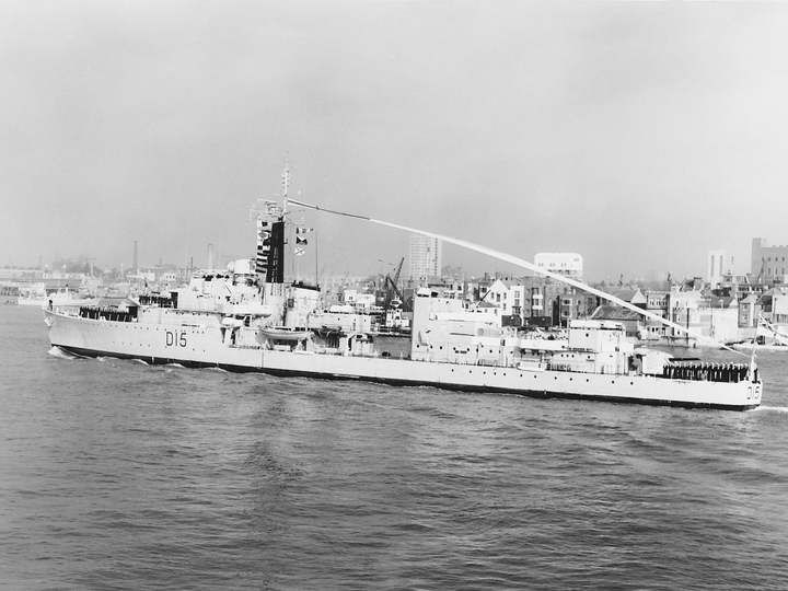 HMS Cavendish (D15) Royal Navy C Class Destroyer Paying Off Photo Print Wall Art Decor Posters, Prints, & Visual Artwork Hampshire Prints 6 x 4 No Frame No