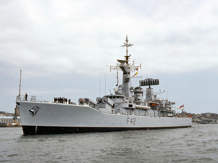 HMS Phoebe F42 Leander Class Frigate June 1979 Photo Print - Posters, Prints, & Visual Artwork - by Hampshire Prints (image 1 of 9)