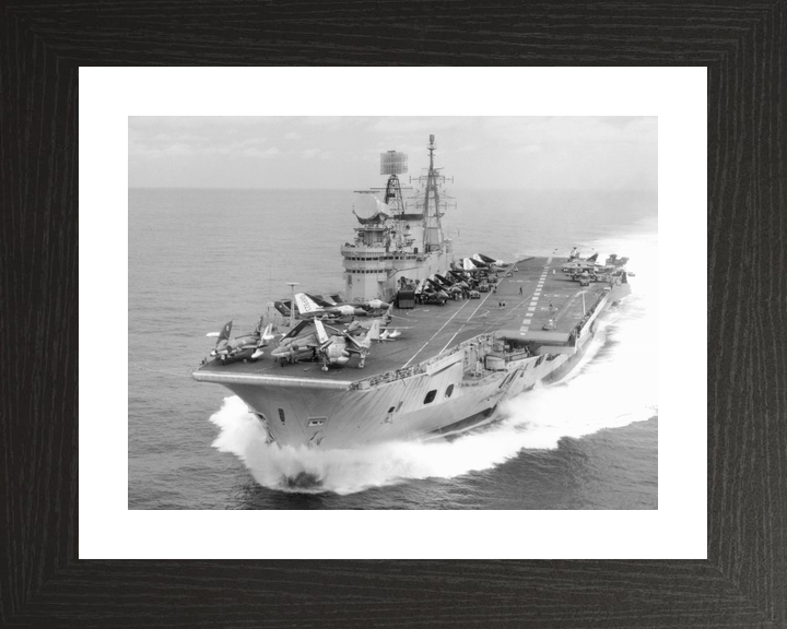 HMS Eagle R05 Audacious Class Aircraft Carrier Port Bow View Photo Print - Posters, Prints, & Visual Artwork - by Hampshire Prints (image 2 of 9)
