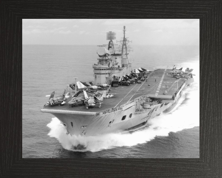 HMS Eagle R05 Audacious Class Aircraft Carrier Port Bow View Photo Print - Posters, Prints, & Visual Artwork - by Hampshire Prints (image 3 of 9)