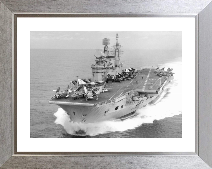 HMS Eagle R05 Audacious Class Aircraft Carrier Port Bow View Photo Print - Posters, Prints, & Visual Artwork - by Hampshire Prints (image 6 of 9)