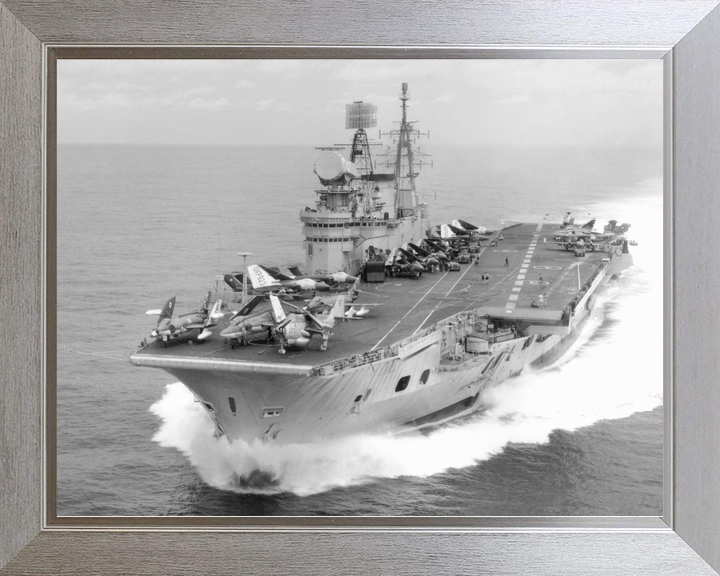 HMS Eagle R05 Audacious Class Aircraft Carrier Port Bow View Photo Print - Posters, Prints, & Visual Artwork - by Hampshire Prints (image 7 of 9)
