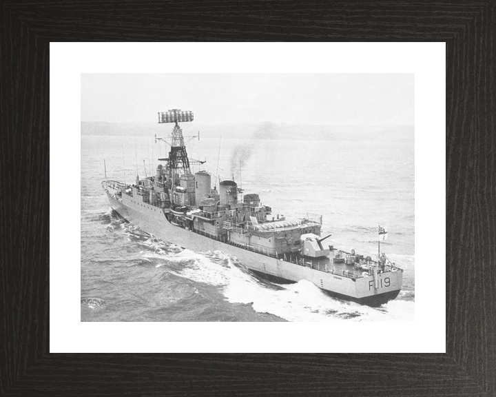 HMS Eskimo (F119) Royal Navy Tribal Class Frigate Port Quarter View Photo Print Wall Art Decor - Posters, Prints, & Visual Artwork - by Hampshire Prints (image 2 of 9)