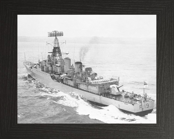 HMS Eskimo (F119) Royal Navy Tribal Class Frigate Port Quarter View Photo Print Wall Art Decor - Posters, Prints, & Visual Artwork - by Hampshire Prints (image 3 of 9)