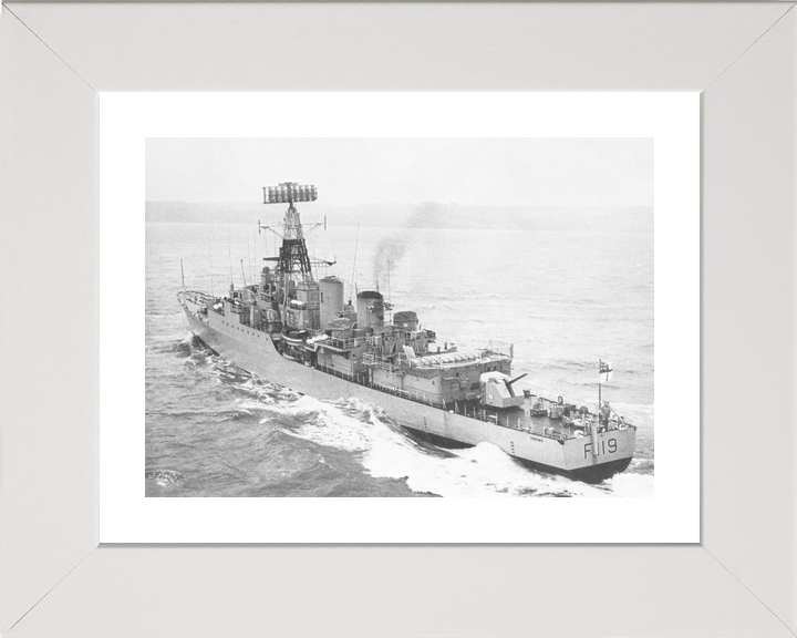 HMS Eskimo (F119) Royal Navy Tribal Class Frigate Port Quarter View Photo Print Wall Art Decor - Posters, Prints, & Visual Artwork - by Hampshire Prints (image 4 of 9)