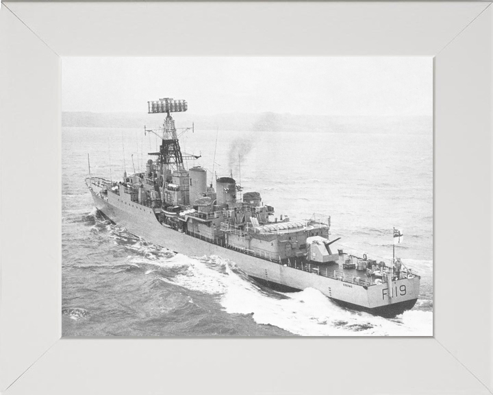 HMS Eskimo (F119) Royal Navy Tribal Class Frigate Port Quarter View Photo Print Wall Art Decor - Posters, Prints, & Visual Artwork - by Hampshire Prints (image 5 of 9)