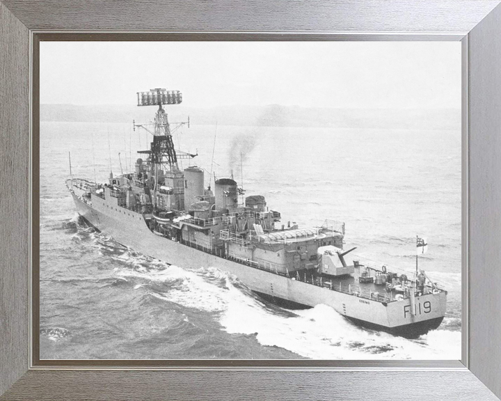 HMS Eskimo (F119) Royal Navy Tribal Class Frigate Port Quarter View Photo Print Wall Art Decor - Posters, Prints, & Visual Artwork - by Hampshire Prints (image 7 of 9)