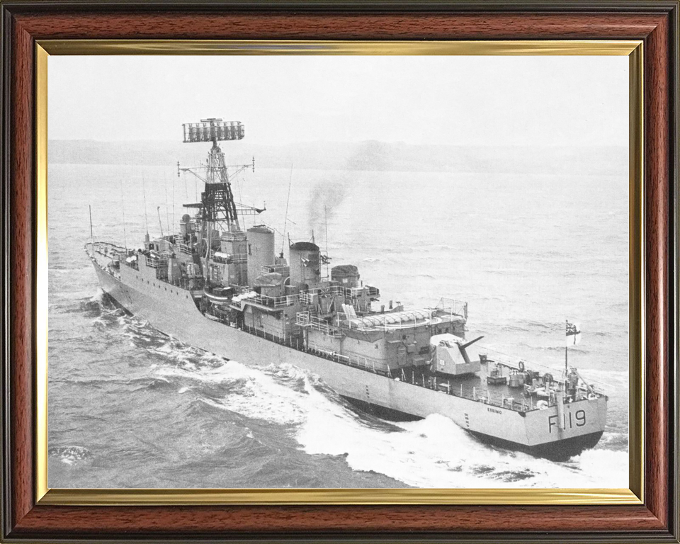 HMS Eskimo (F119) Royal Navy Tribal Class Frigate Port Quarter View Photo Print Wall Art Decor - Posters, Prints, & Visual Artwork - by Hampshire Prints (image 9 of 9)