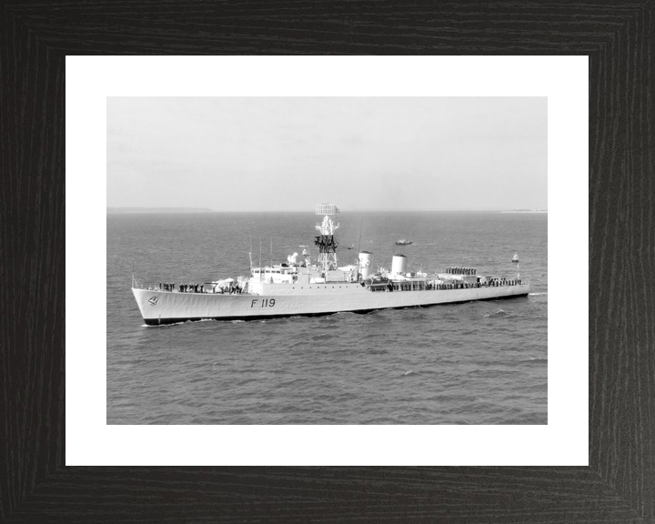 HMS Eskimo (F119) Royal Navy Tribal Class Frigate Leaving Portsmouth Photo Print Wall Art Decor - Posters, Prints, & Visual Artwork - by Hampshire Prints (image 2 of 9)