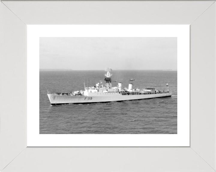 HMS Eskimo (F119) Royal Navy Tribal Class Frigate Leaving Portsmouth Photo Print Wall Art Decor - Posters, Prints, & Visual Artwork - by Hampshire Prints (image 4 of 9)