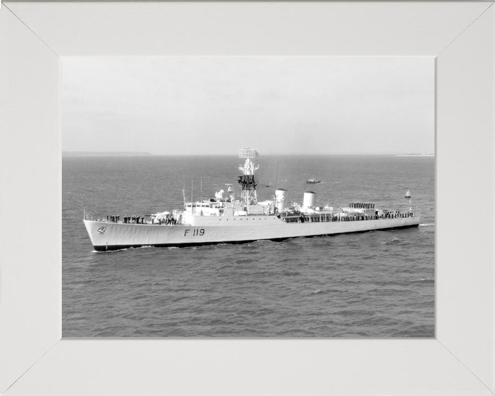 HMS Eskimo (F119) Royal Navy Tribal Class Frigate Leaving Portsmouth Photo Print Wall Art Decor - Posters, Prints, & Visual Artwork - by Hampshire Prints (image 5 of 9)