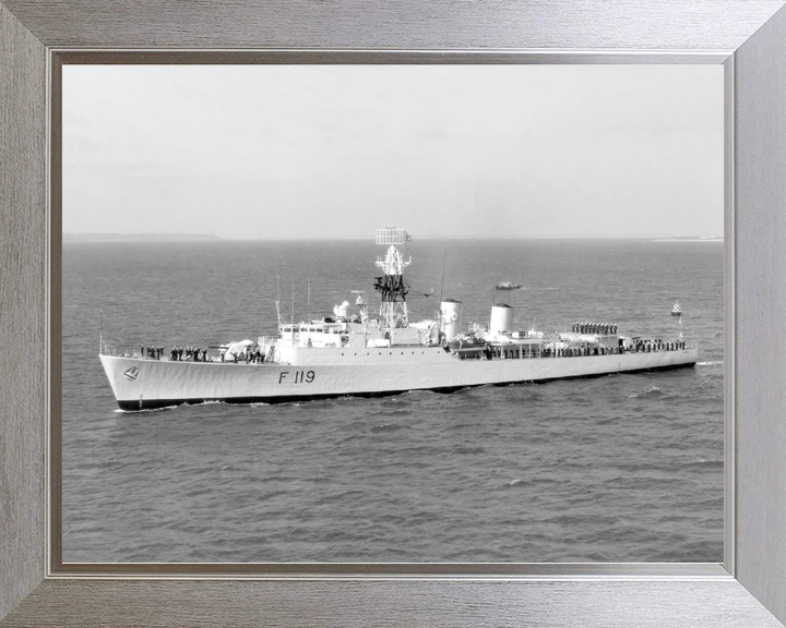 HMS Eskimo (F119) Royal Navy Tribal Class Frigate Leaving Portsmouth Photo Print Wall Art Decor - Posters, Prints, & Visual Artwork - by Hampshire Prints (image 7 of 9)