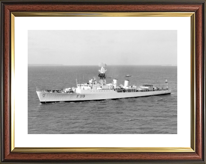 HMS Eskimo (F119) Royal Navy Tribal Class Frigate Leaving Portsmouth Photo Print Wall Art Decor - Posters, Prints, & Visual Artwork - by Hampshire Prints (image 8 of 9)