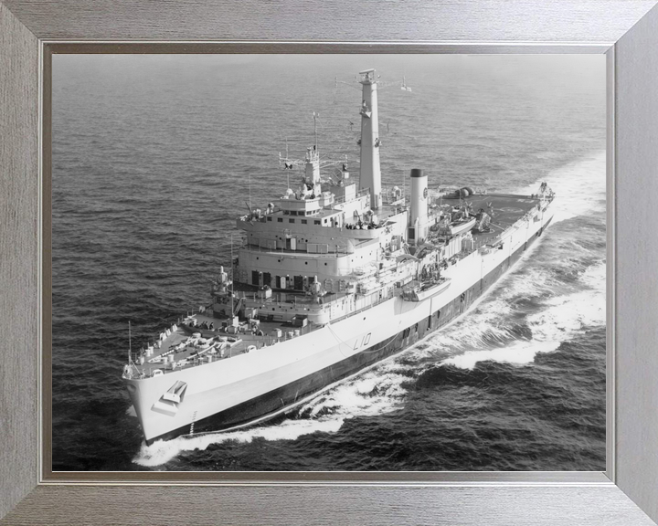 HMS Fearless (L10) Royal Navy Fearless Class Landing Platform Dock High Port Bow View Photo Print Wall Art Decor - Posters, Prints, & Visual Artwork - by Hampshire Prints (image 7 of 9)