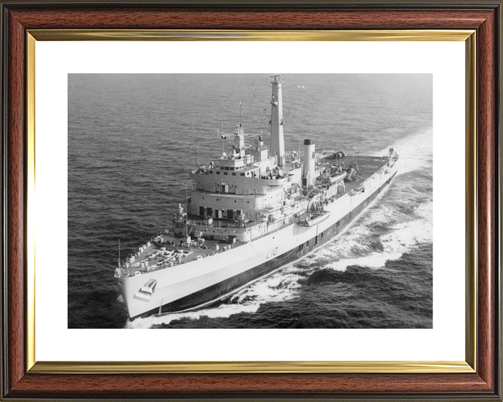 HMS Fearless (L10) Royal Navy Fearless Class Landing Platform Dock High Port Bow View Photo Print Wall Art Decor - Posters, Prints, & Visual Artwork - by Hampshire Prints (image 8 of 9)