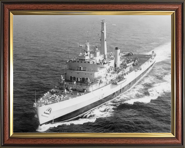 HMS Fearless (L10) Royal Navy Fearless Class Landing Platform Dock High Port Bow View Photo Print Wall Art Decor - Posters, Prints, & Visual Artwork - by Hampshire Prints (image 9 of 9)