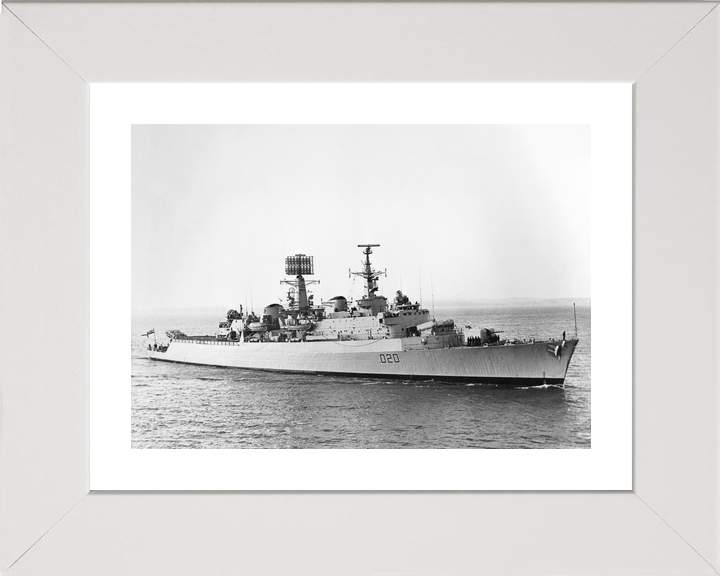 HMS Fife (D20) Royal Navy County Class Destroyer Starboard View Photo Print Wall Art Decor - Posters, Prints, & Visual Artwork - by Hampshire Prints (image 4 of 9)