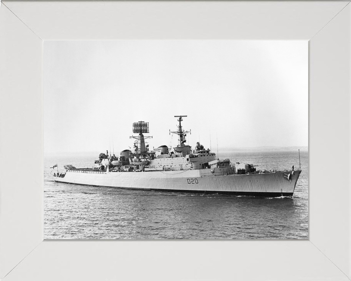 HMS Fife (D20) Royal Navy County Class Destroyer Starboard View Photo Print Wall Art Decor - Posters, Prints, & Visual Artwork - by Hampshire Prints (image 5 of 9)