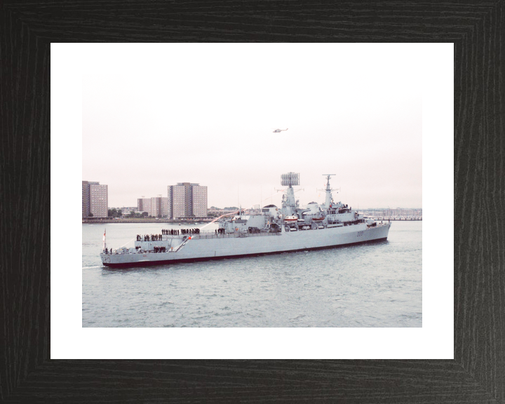 HMS Fife (D20) Royal Navy County Class Destroyer Flying Her Paying Off Pennant Photo Print Wall Art Decor - Posters, Prints, & Visual Artwork - by Hampshire Prints (image 2 of 9)