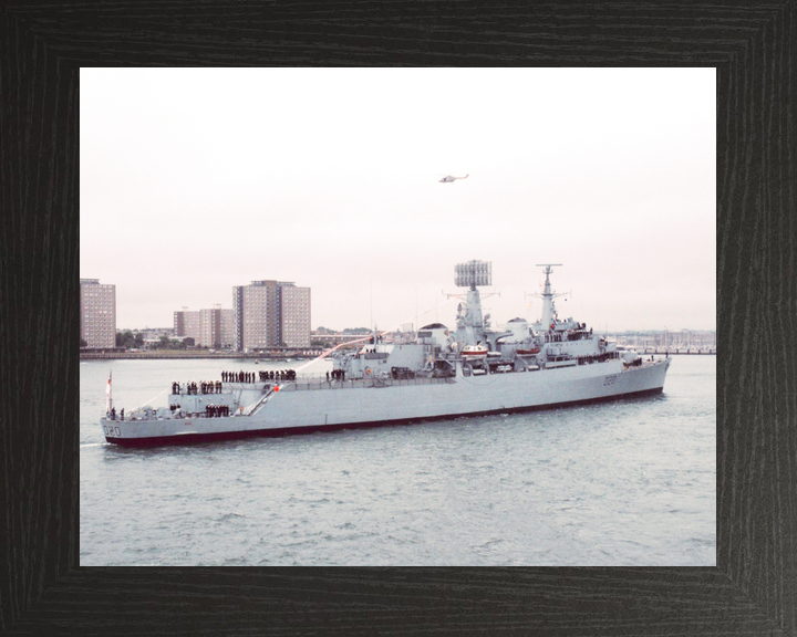 HMS Fife (D20) Royal Navy County Class Destroyer Flying Her Paying Off Pennant Photo Print Wall Art Decor - Posters, Prints, & Visual Artwork - by Hampshire Prints (image 3 of 9)