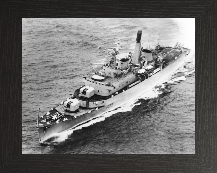 HMS Fife (D20) Royal Navy County Class Destroyer High port Bow View Photo Print Wall Art Decor - Posters, Prints, & Visual Artwork - by Hampshire Prints (image 3 of 9)