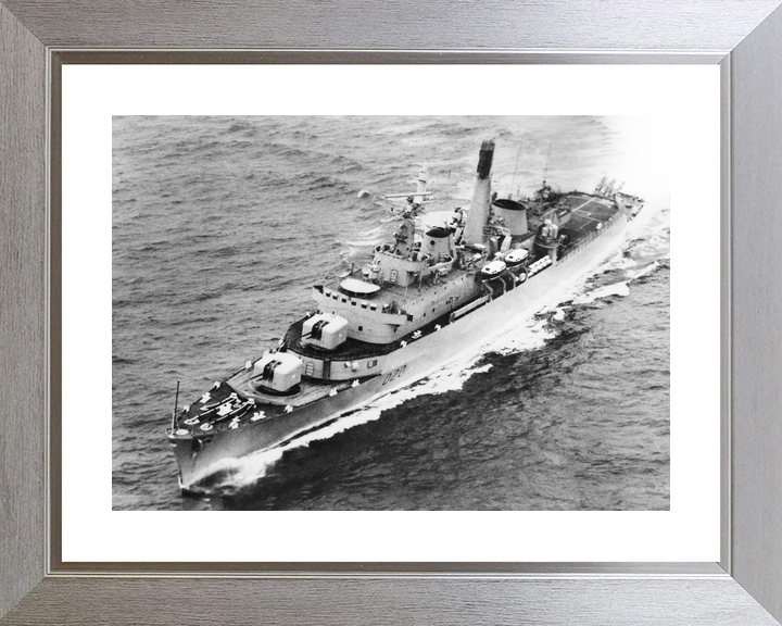 HMS Fife (D20) Royal Navy County Class Destroyer High port Bow View Photo Print Wall Art Decor - Posters, Prints, & Visual Artwork - by Hampshire Prints (image 6 of 9)