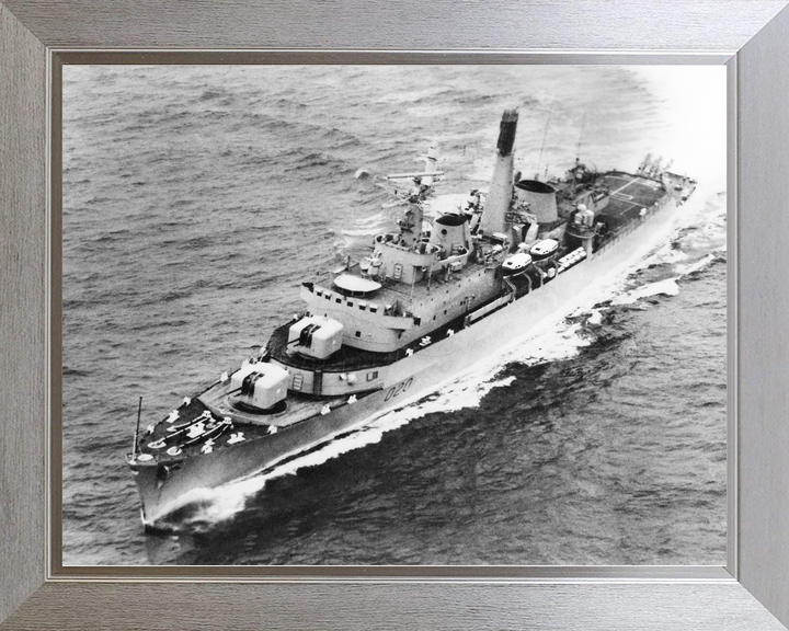 HMS Fife (D20) Royal Navy County Class Destroyer High port Bow View Photo Print Wall Art Decor - Posters, Prints, & Visual Artwork - by Hampshire Prints (image 7 of 9)