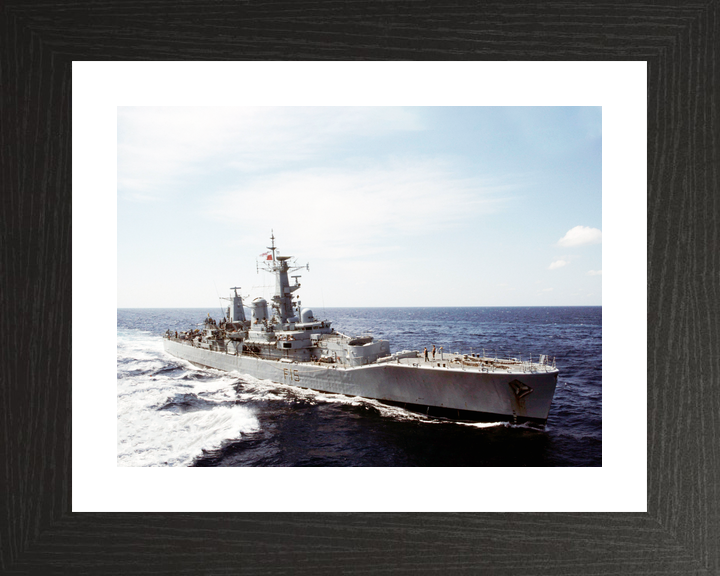 HMS Euryalus (F15) Royal Navy Leander Class Frigate Underway Photo Print Wall Art Decor - Posters, Prints, & Visual Artwork - by Hampshire Prints (image 2 of 9)