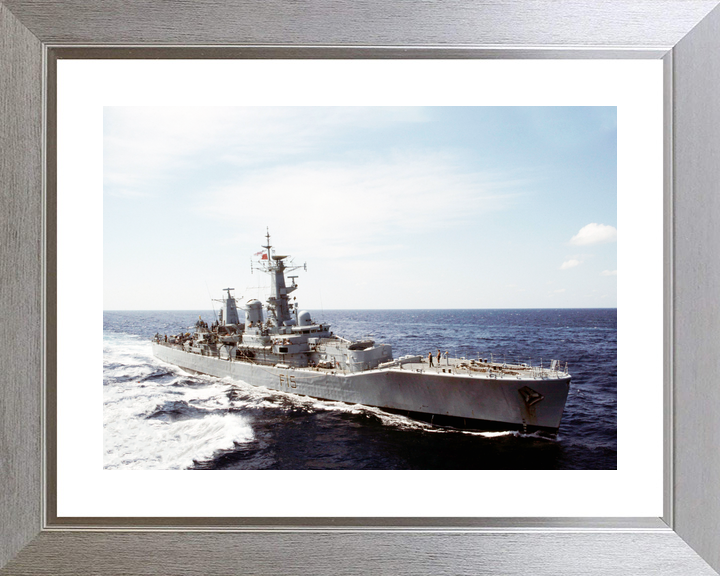 HMS Euryalus (F15) Royal Navy Leander Class Frigate Underway Photo Print Wall Art Decor - Posters, Prints, & Visual Artwork - by Hampshire Prints (image 6 of 9)