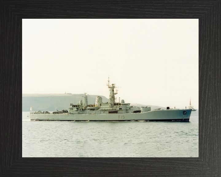 HMS Euryalus (F15) Royal Navy Leander Class Frigate Starboard Beam View Photo Print Wall Art Decor - Posters, Prints, & Visual Artwork - by Hampshire Prints (image 3 of 9)