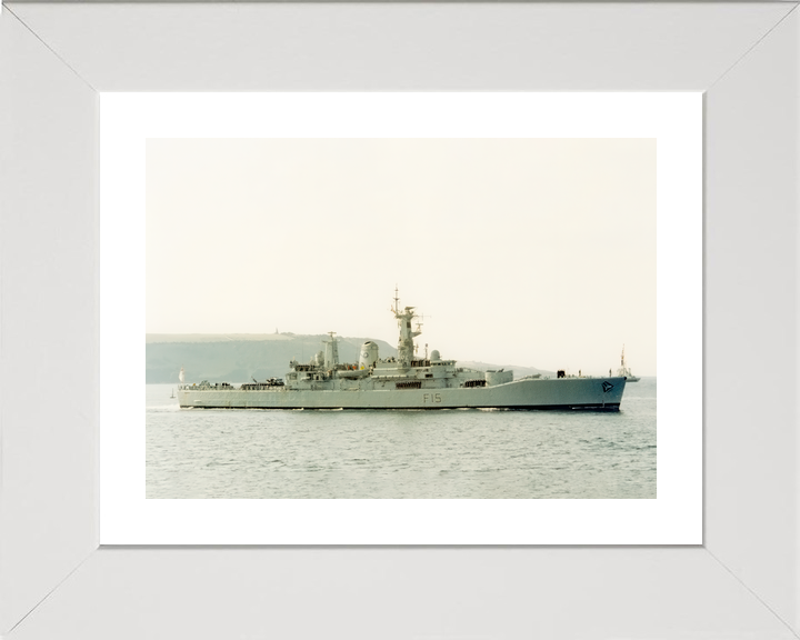 HMS Euryalus (F15) Royal Navy Leander Class Frigate Starboard Beam View Photo Print Wall Art Decor - Posters, Prints, & Visual Artwork - by Hampshire Prints (image 4 of 9)