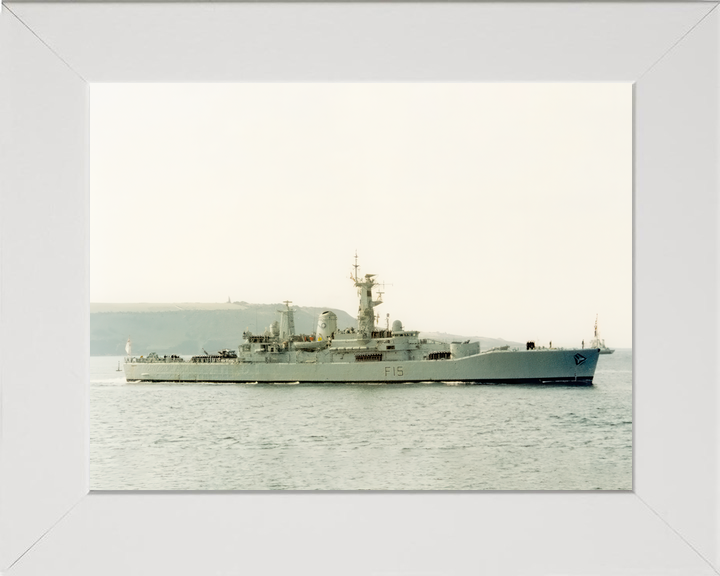 HMS Euryalus (F15) Royal Navy Leander Class Frigate Starboard Beam View Photo Print Wall Art Decor - Posters, Prints, & Visual Artwork - by Hampshire Prints (image 5 of 9)